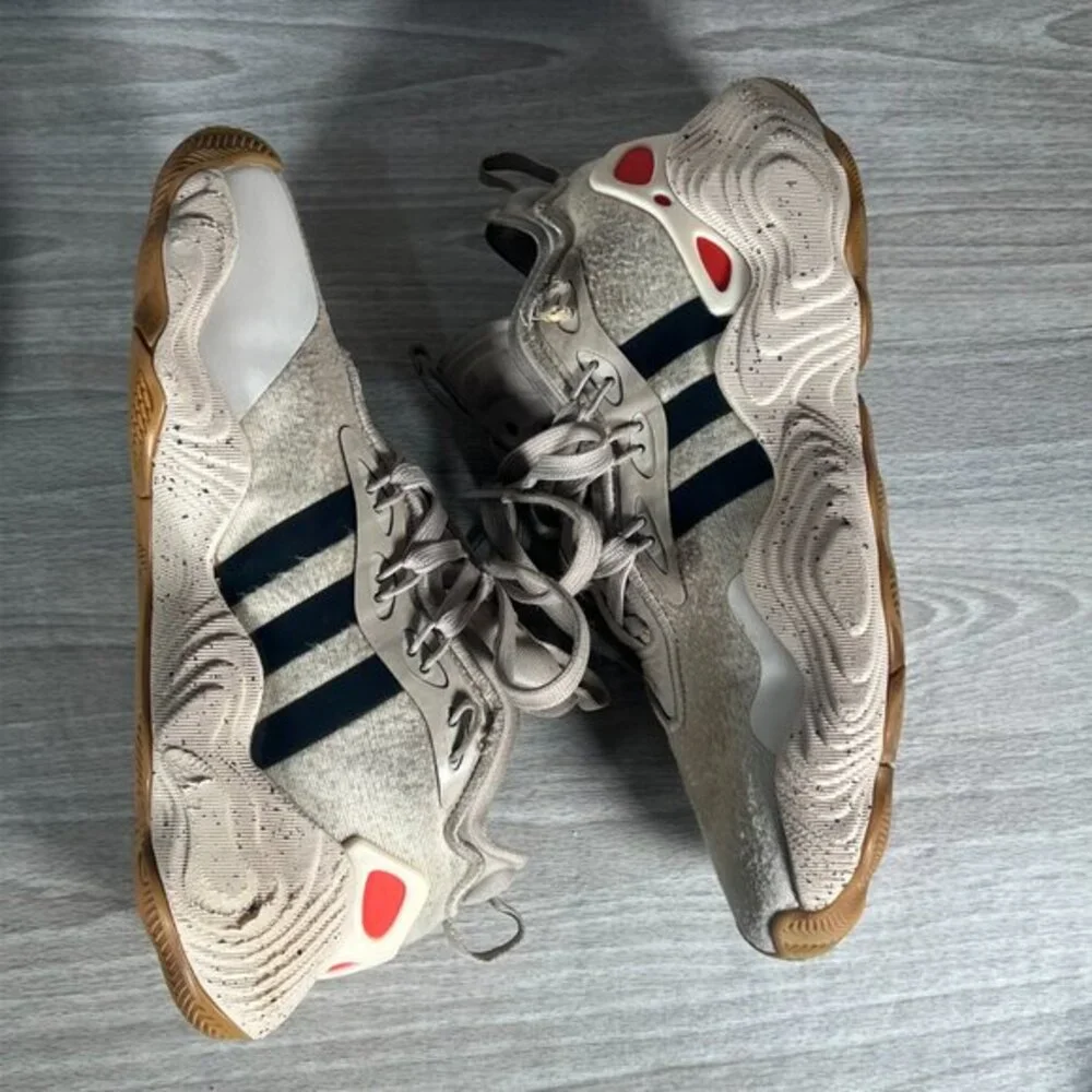 Adidas Trae Young 3 Mens 5 Womens 6 Basketball Shoes‎ Wonder Beige Athletic - Picture 10 of 15